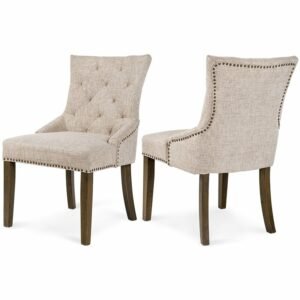 Kursi Makan Dining Chair Warna Brown Simple