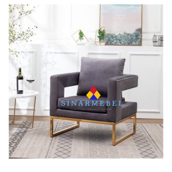 Kursi Sofa Mendley Single Seater Industrial