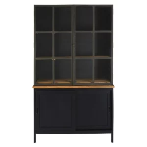 Lemari Hias Minimalis Scarry Black