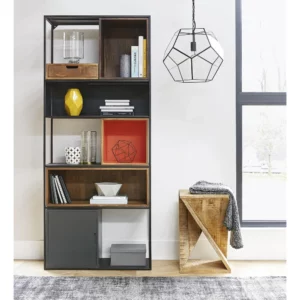 Lemari Hias Minimalis Industrial Larena