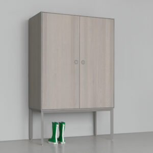 Lemari Pakaian Minimalis Shaby 2 Pintu